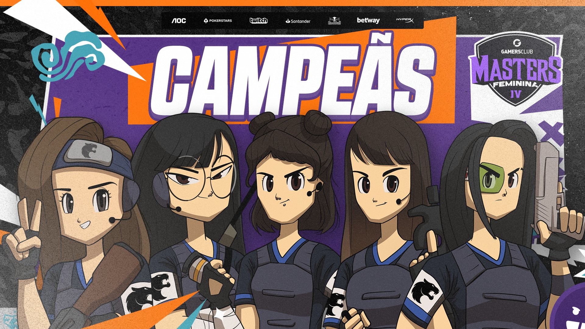 GC Masters Feminina IV: FURIA é campeã sobre o MIBR