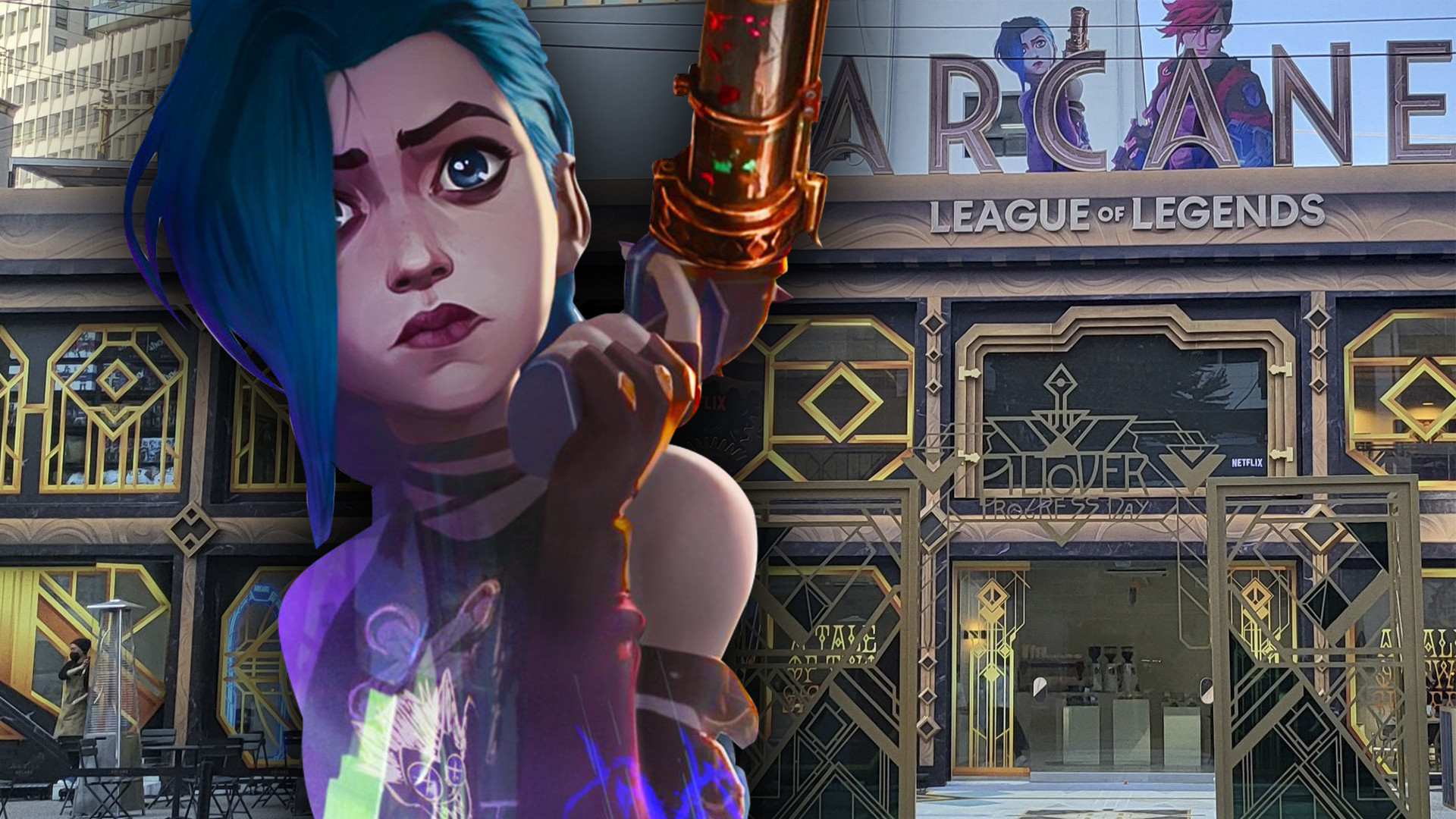 LoL: Arcane toma conta de vários lugares do planeta em ações promocionais