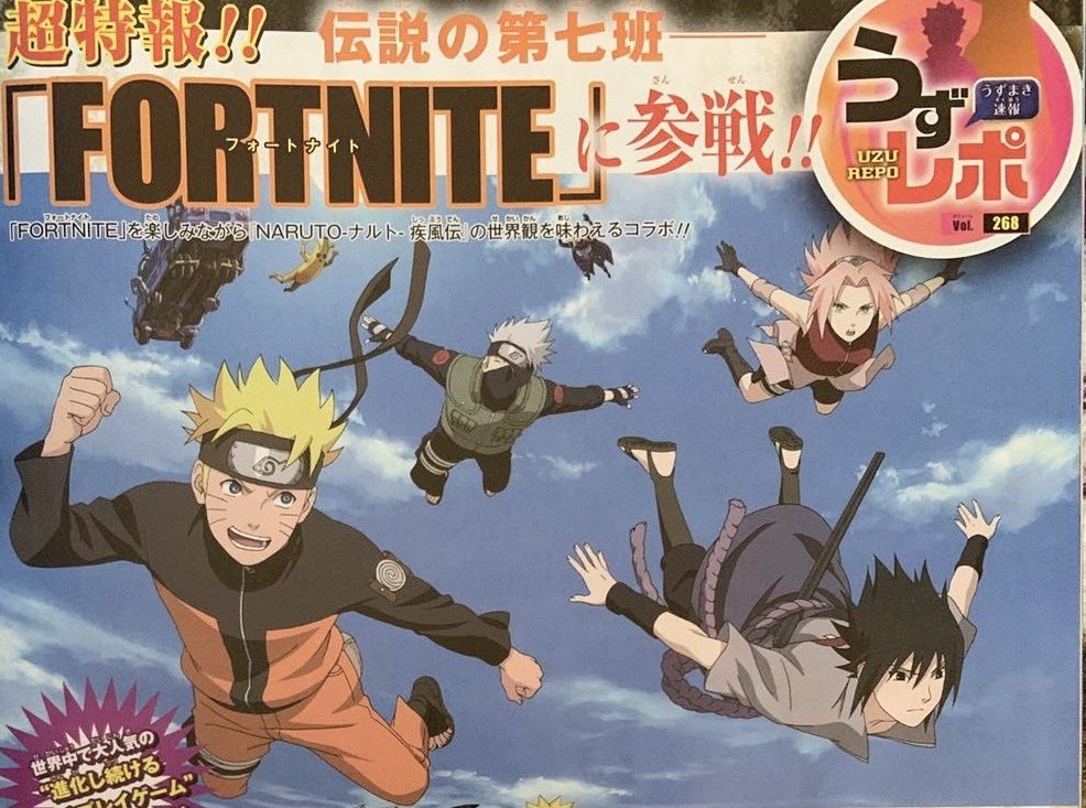 Fortnite: Epic confirma chegada de Naruto e skins são vazadas