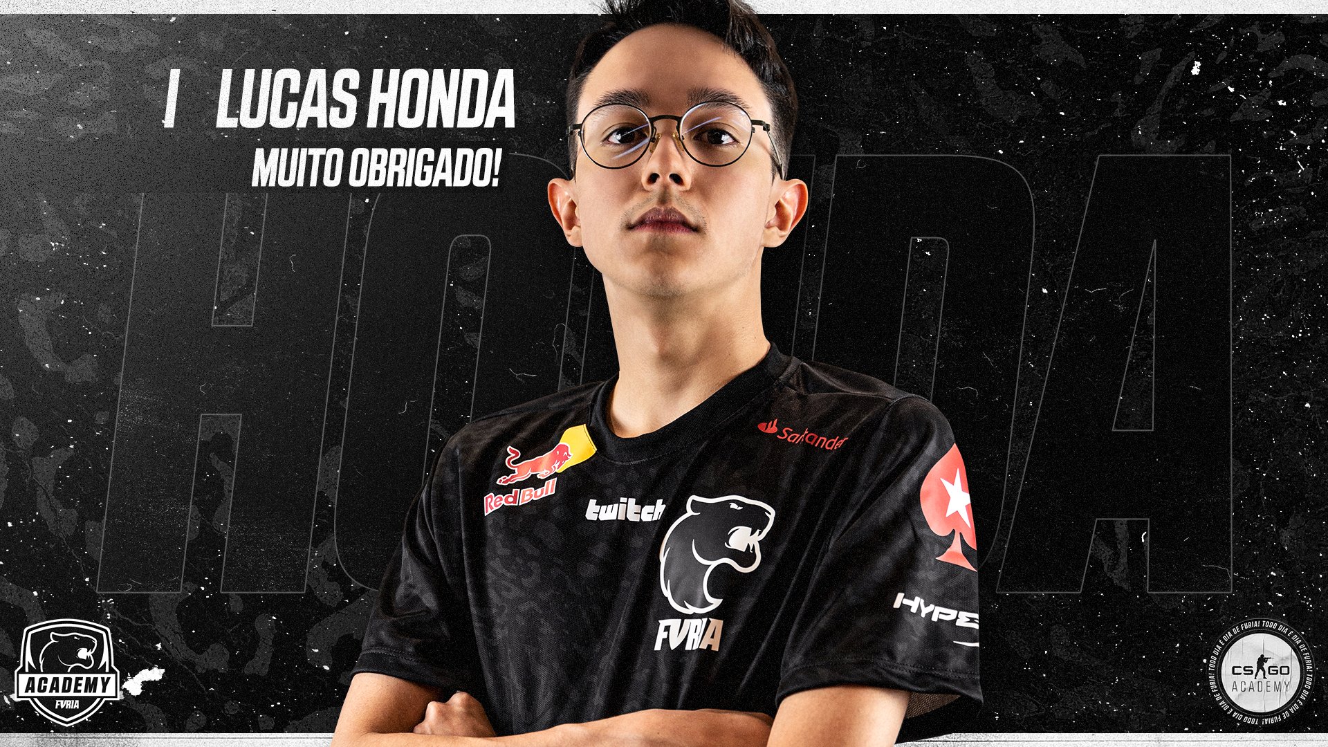 CSGO: FURIA anuncia a saída de honda do time