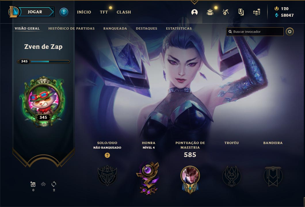 LoL: Função de deixar o perfil privado entra em testes no PBE