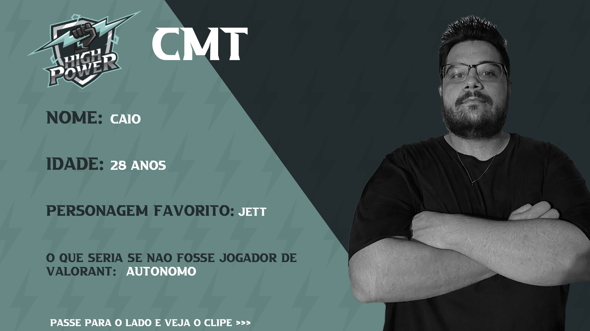 VALORANT: Morre cmtJ, jogador da HighPower; Causa não foi revelada