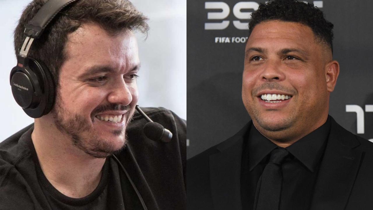 Gaules e Ronaldo lançam podcast “Fenômenos”