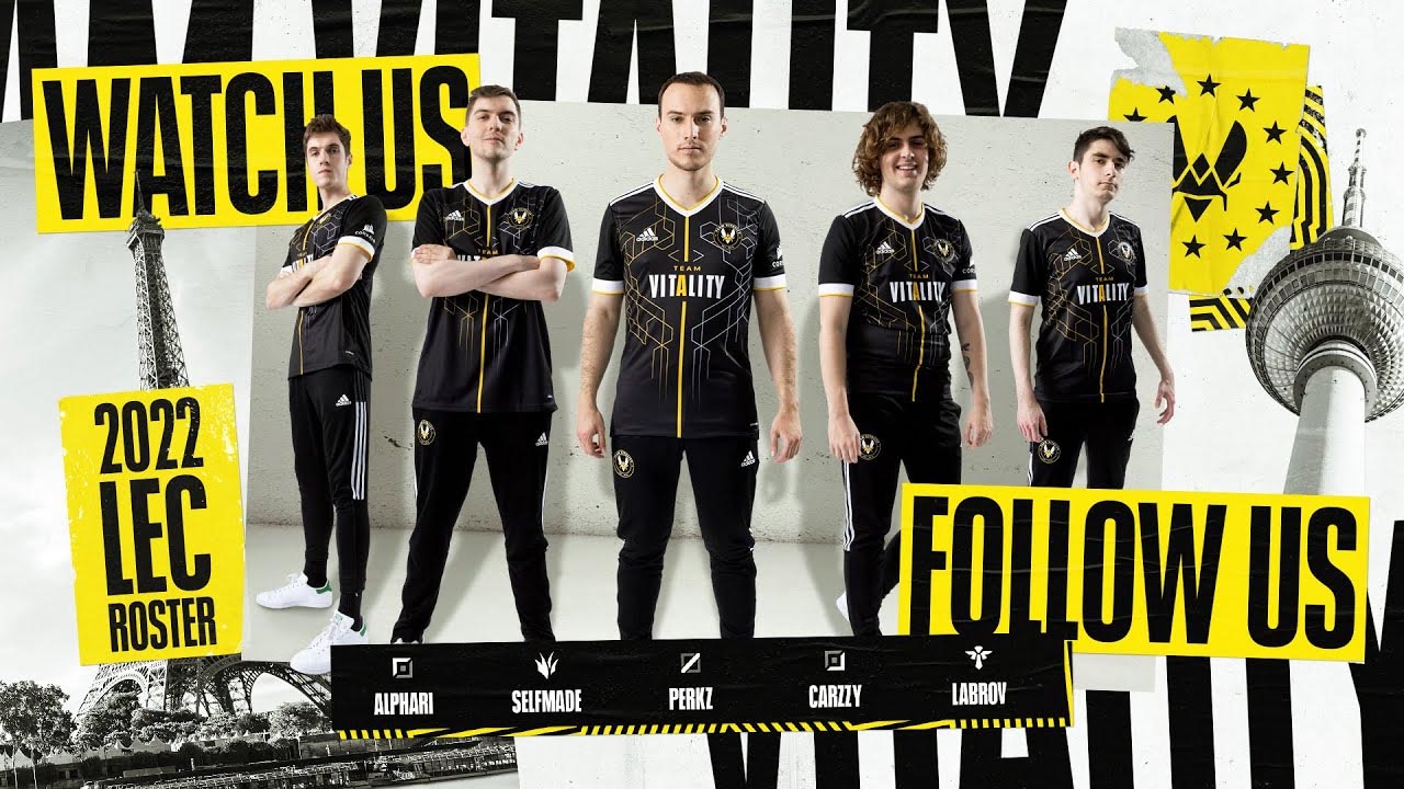 LoL: Com Perkz e Alphari, Team Vitality revela “super time” para a LEC 2022