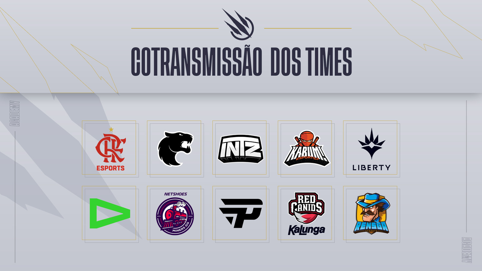 CBLOL Academy 2022: Times poderão fazer cotransmissão dos jogos