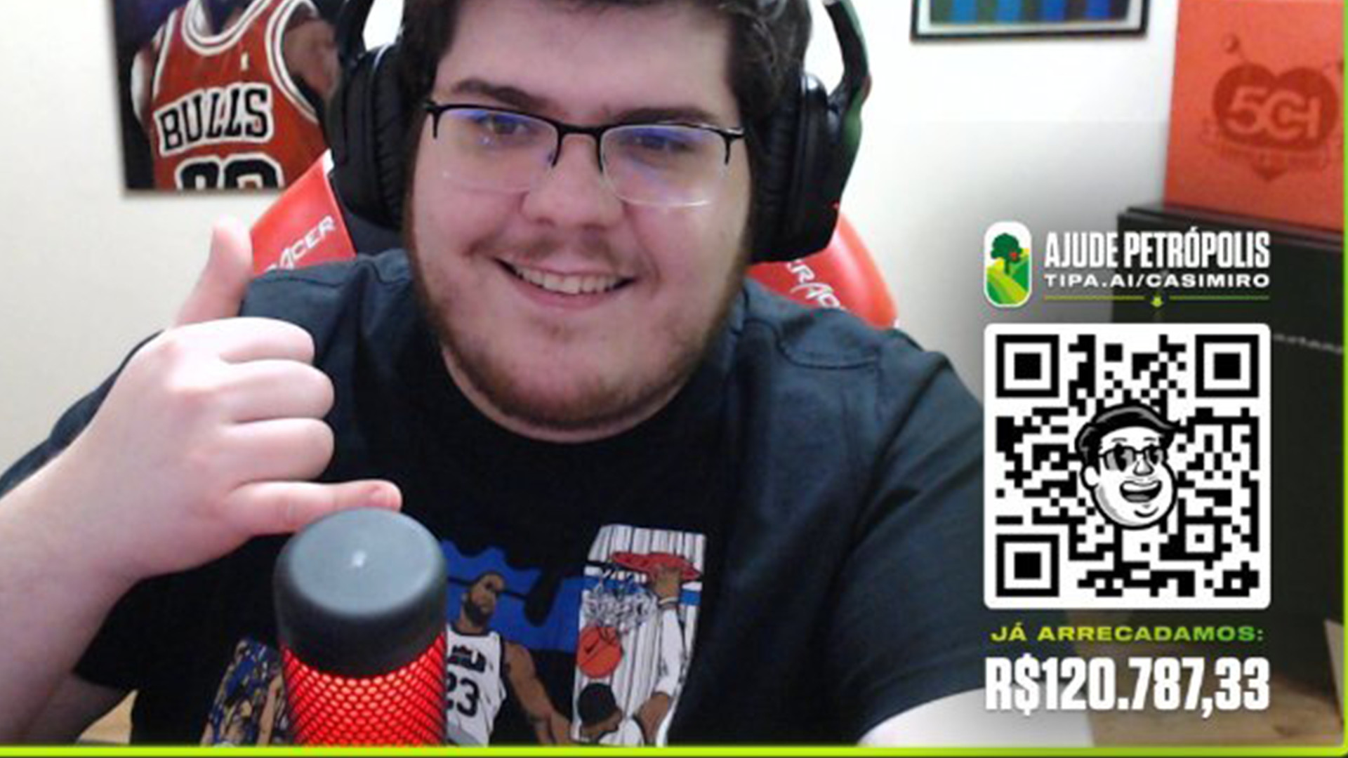 Comunidade de esports se une em campanhas de doação para Petrópolis