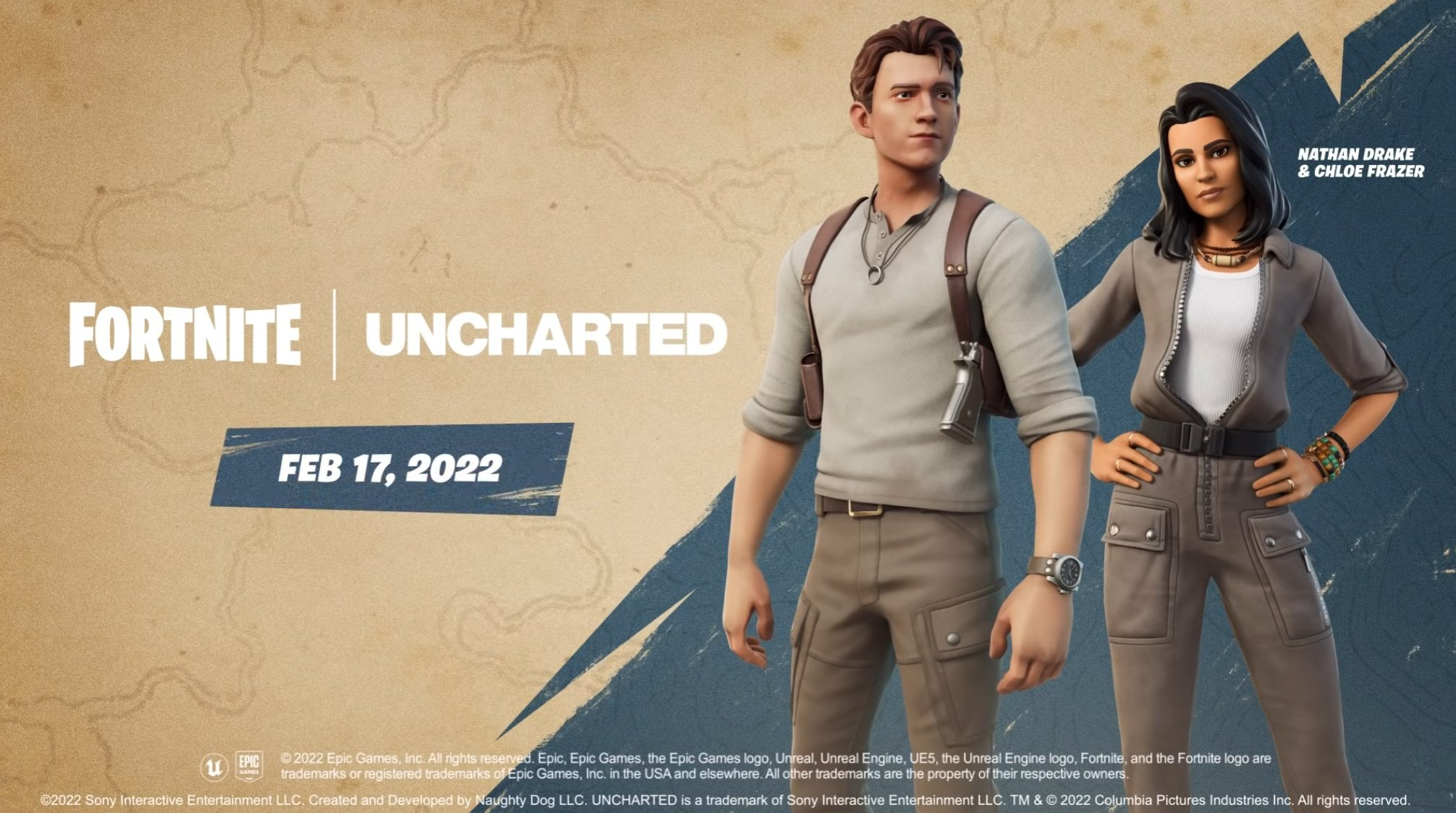 Fortnite: Parceria com Uncharted é confirmada e chega dia 17