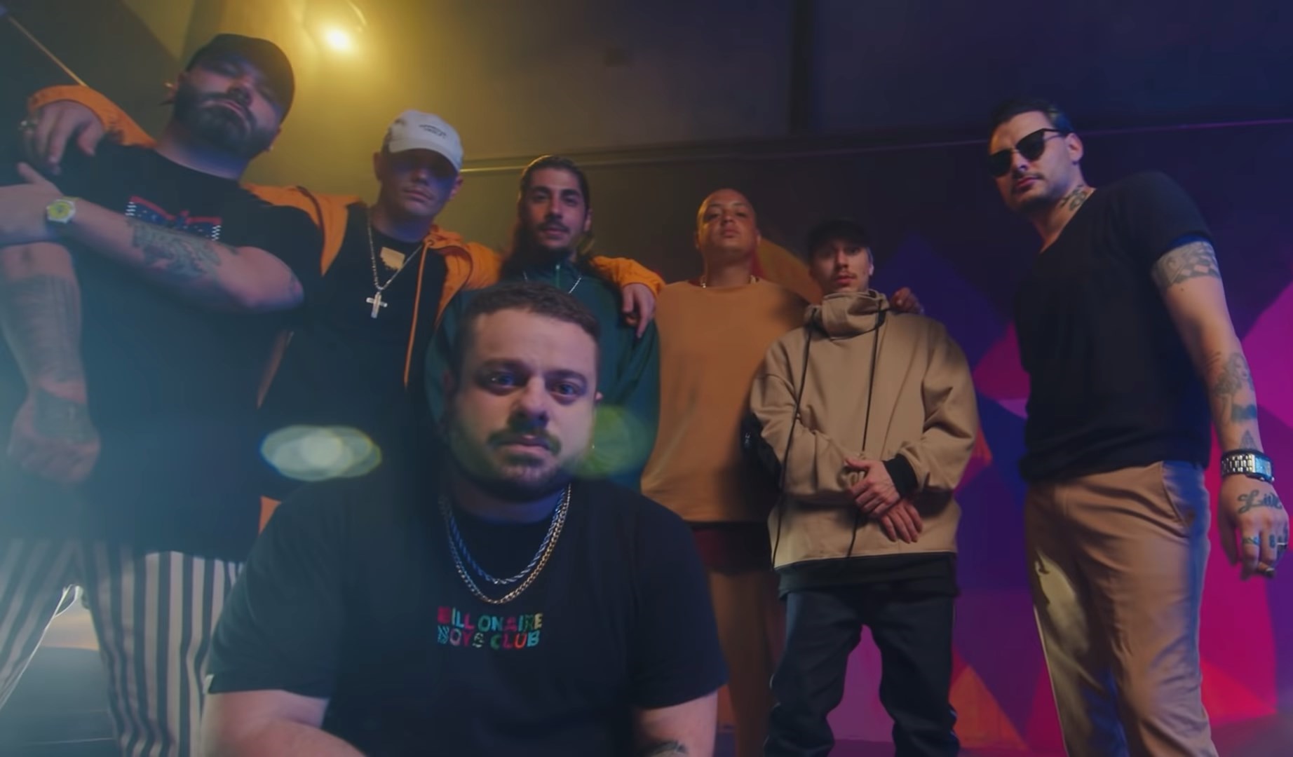 Baiano participa de música com PK, Costa Gold e Los Brasileiros