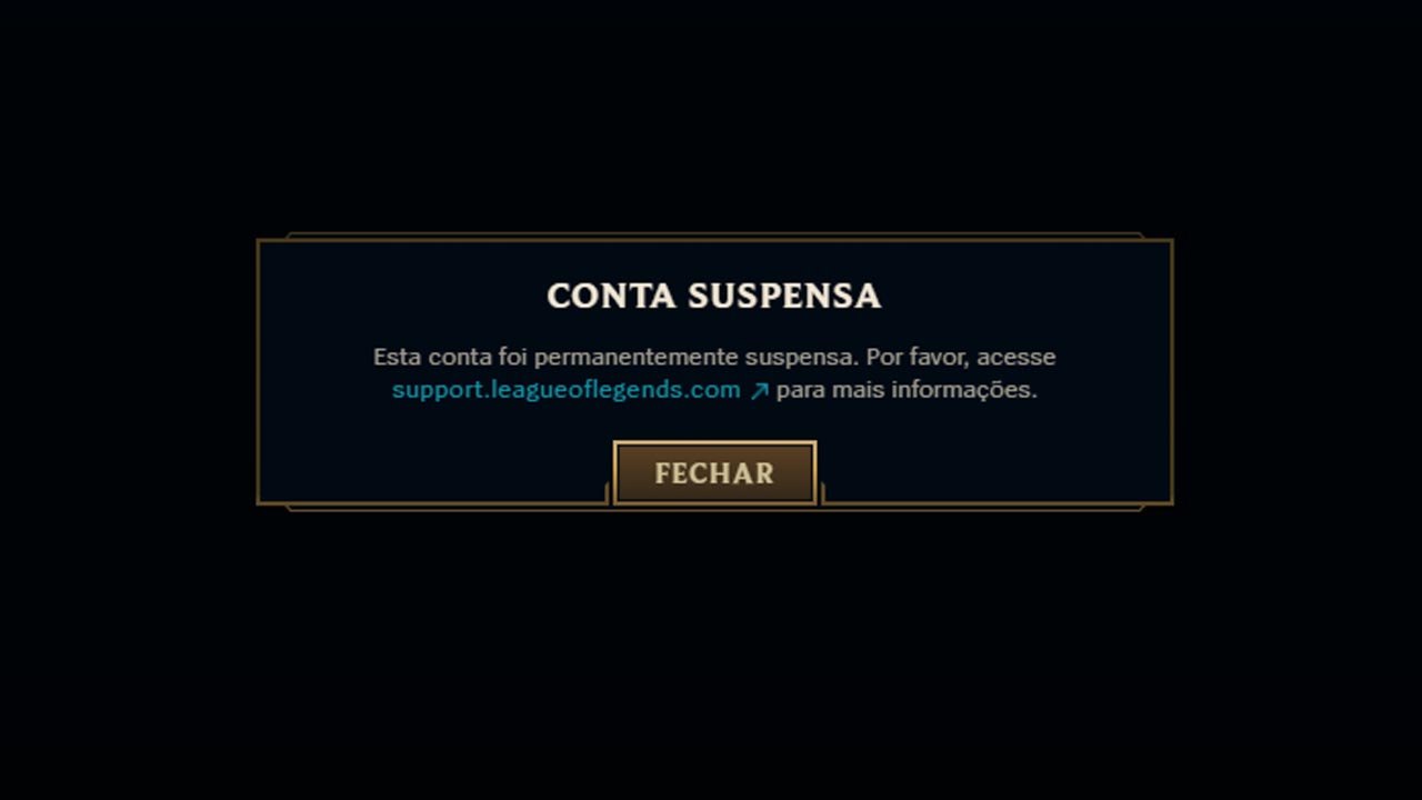 LoL: Bug de “Conta Suspensa” assusta jogadores no fim de semana