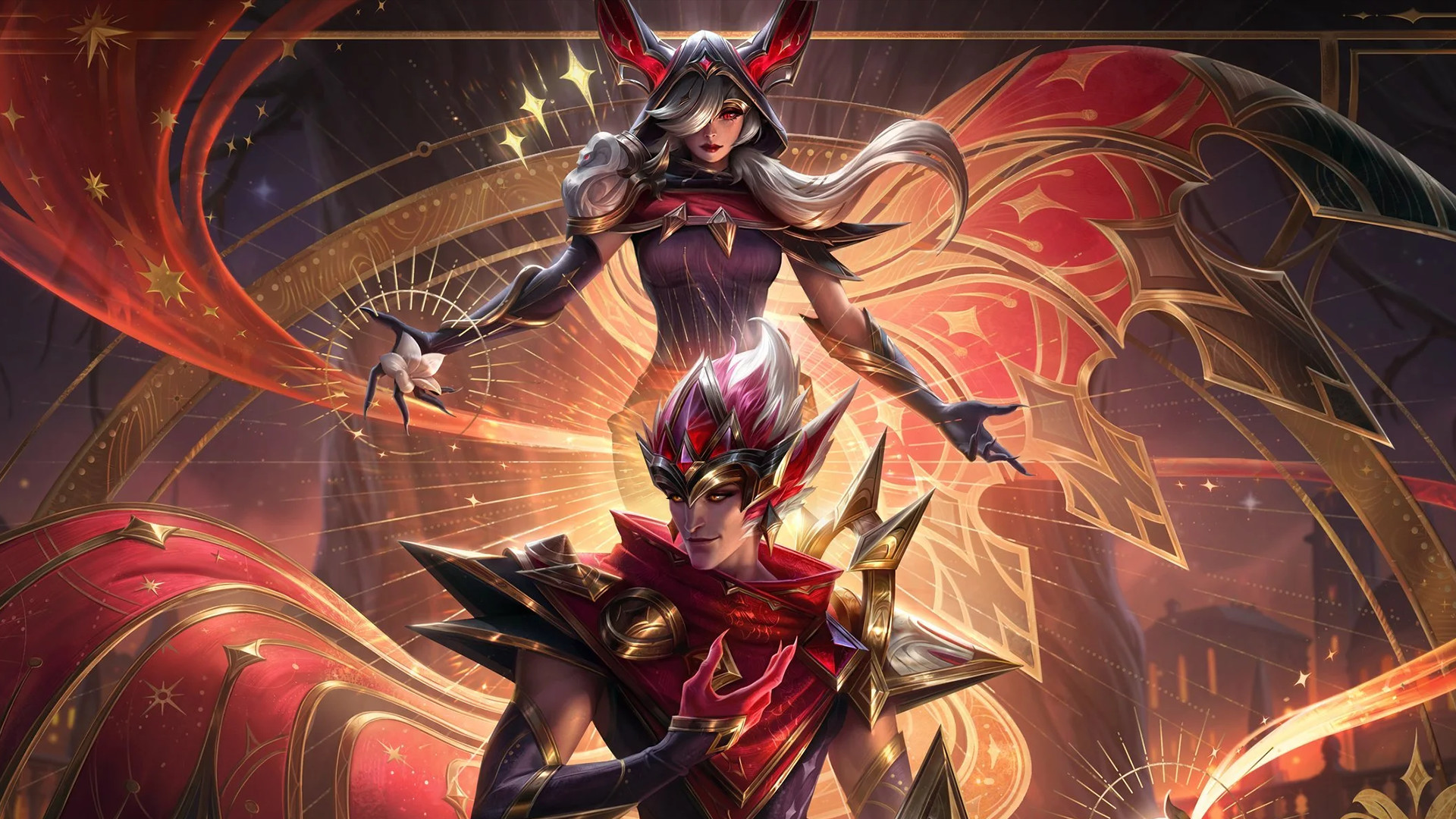 LoL: Xayah Arcana e Rakan Arcana não terão recall conjunto personalizado