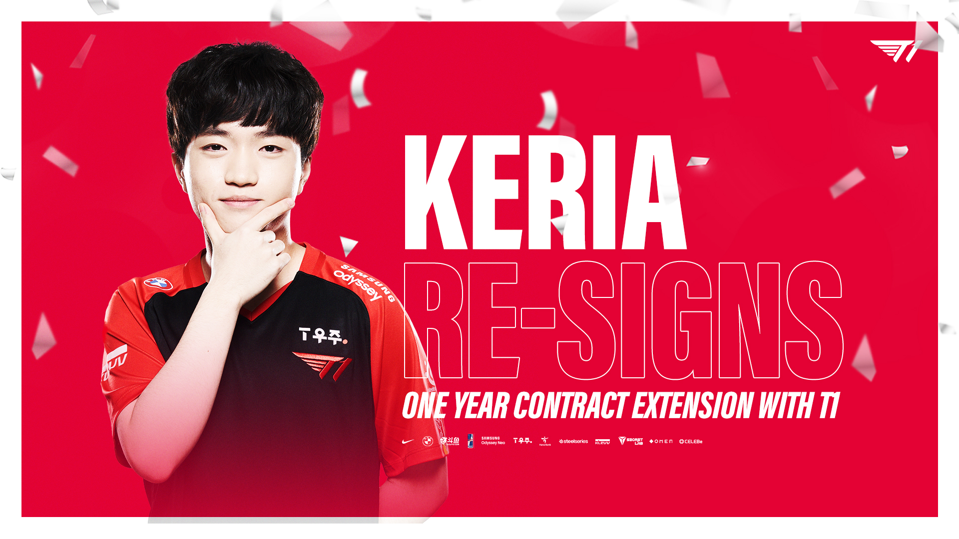 LCK 2022: T1 anuncia a renovação de contrato do suporte Keria