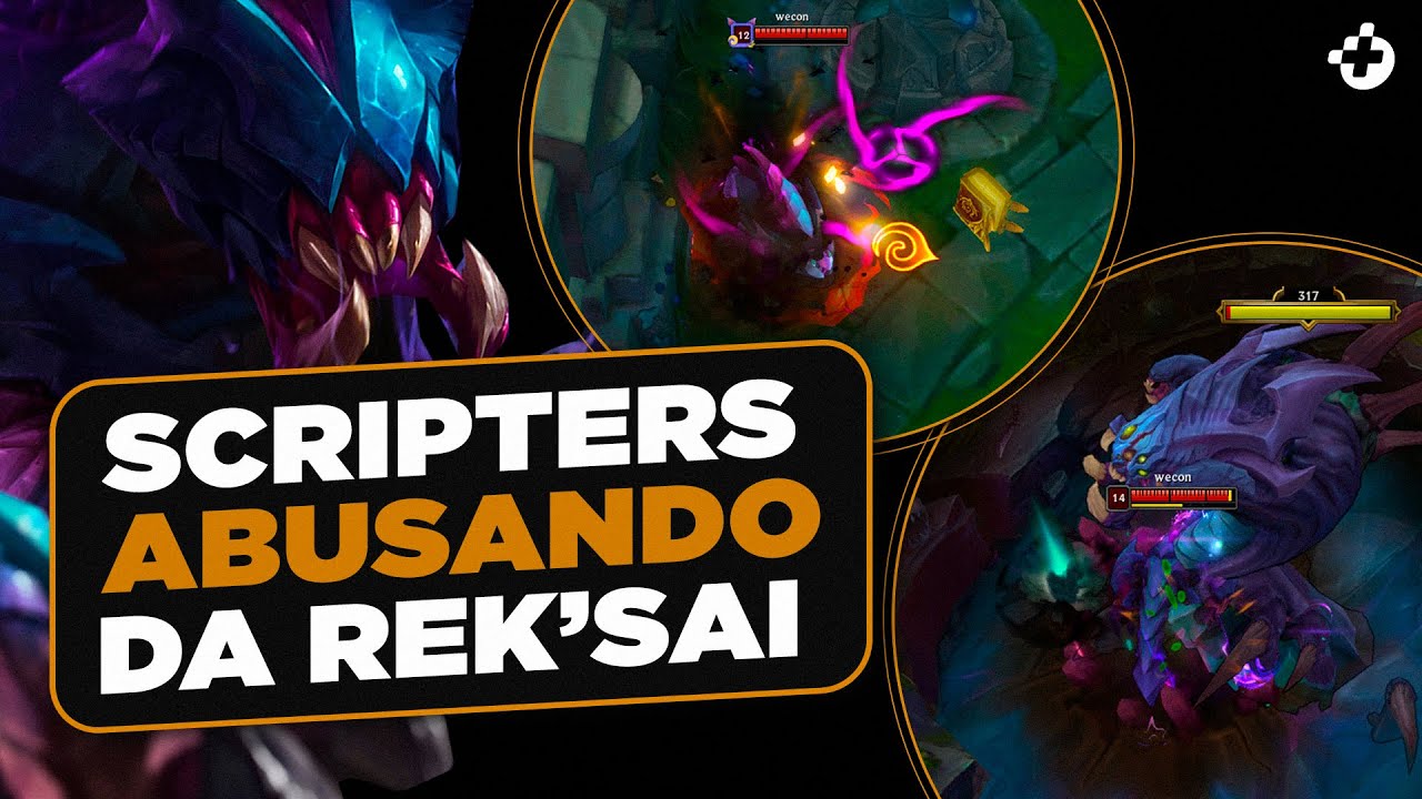 LoL: Scripter usa Rek’Sai para dar IK em tudo na soloQ