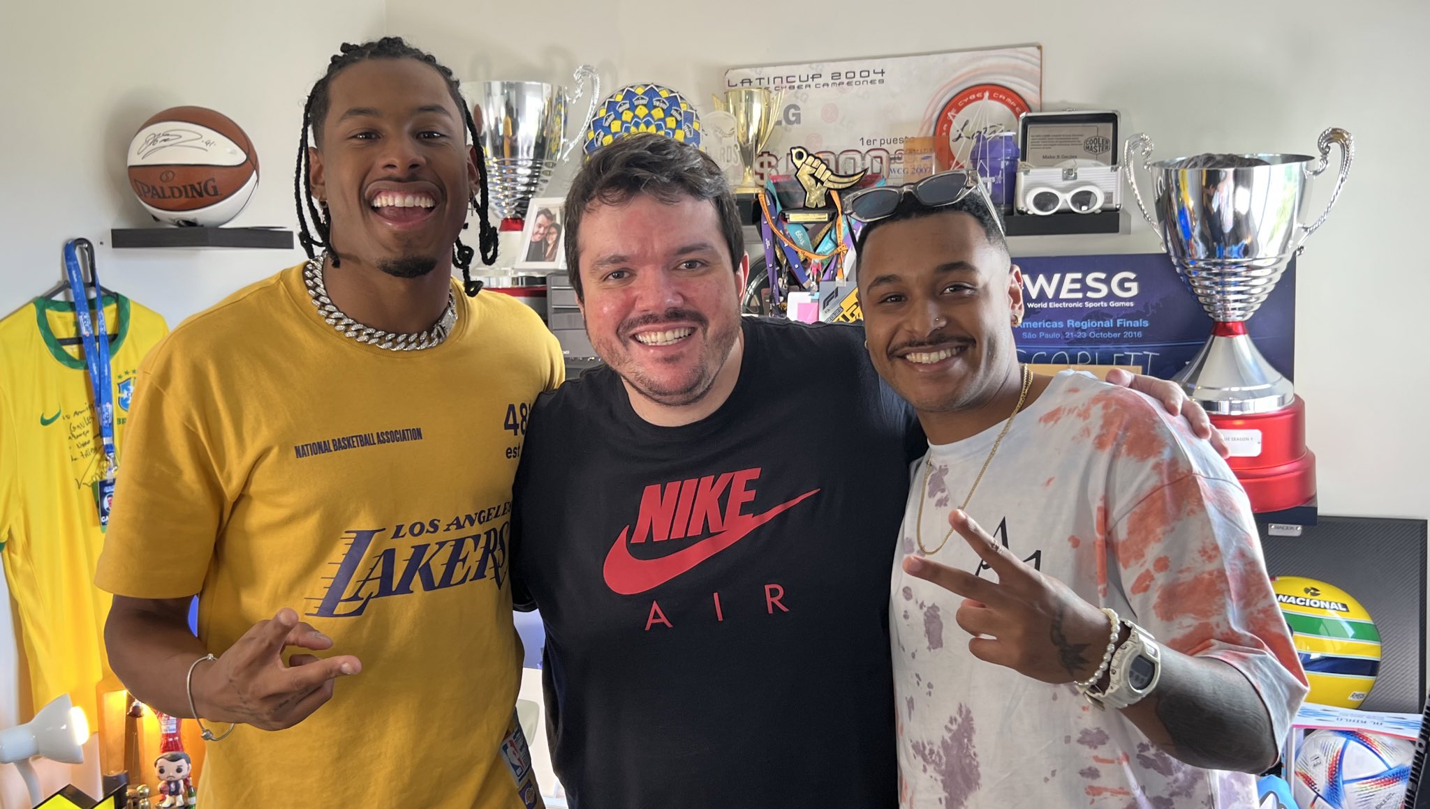 CS:GO: Ex-BBB, Paulo André conhece Gaules: “sonho realizado