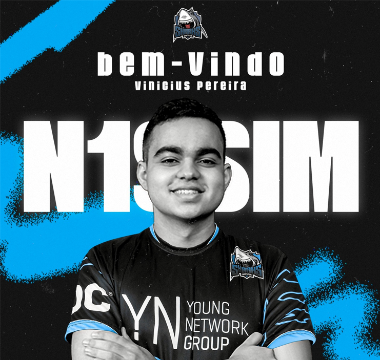 CS:GO: Sharks anuncia a contratação de n1ssim