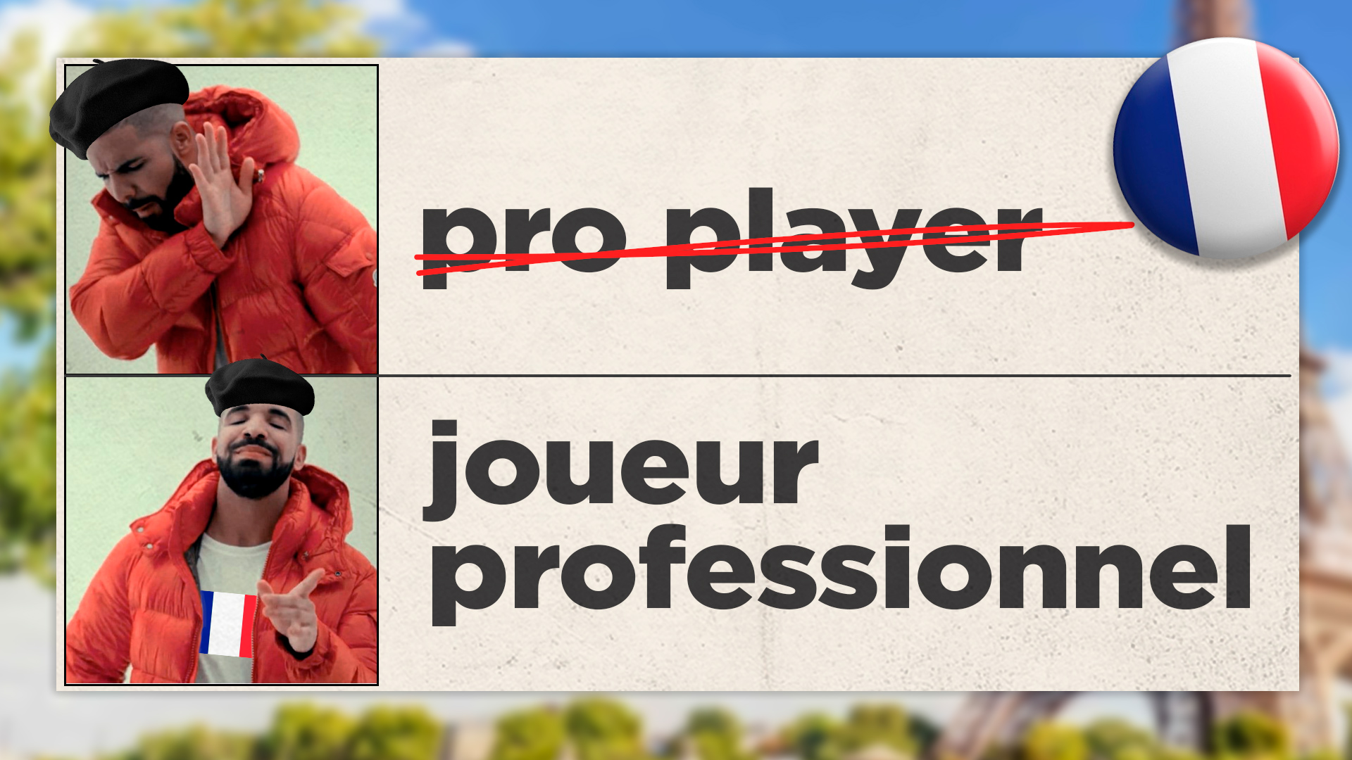 Termos de games e esports em outras línguas são banidos pelo governo francês