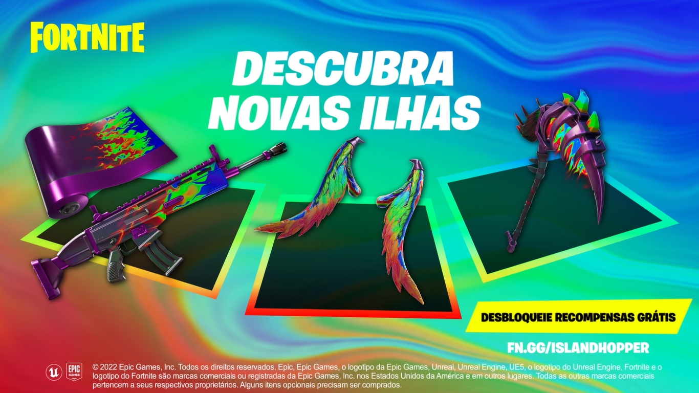 Fortnite: Evento De Ilha em Ilha dá recompensas gratuitas aos jogadores