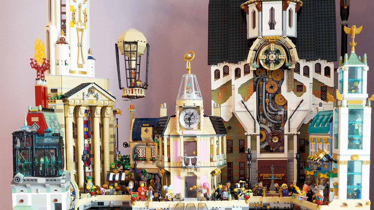 Arcane: Fã recria as cidades de Piltover e Zaun com LEGO