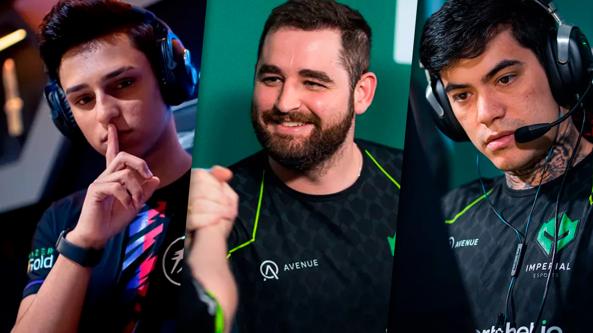 Fallen, Nobru e fnx estão no top 4 dos jogadores mais populares do Twitter