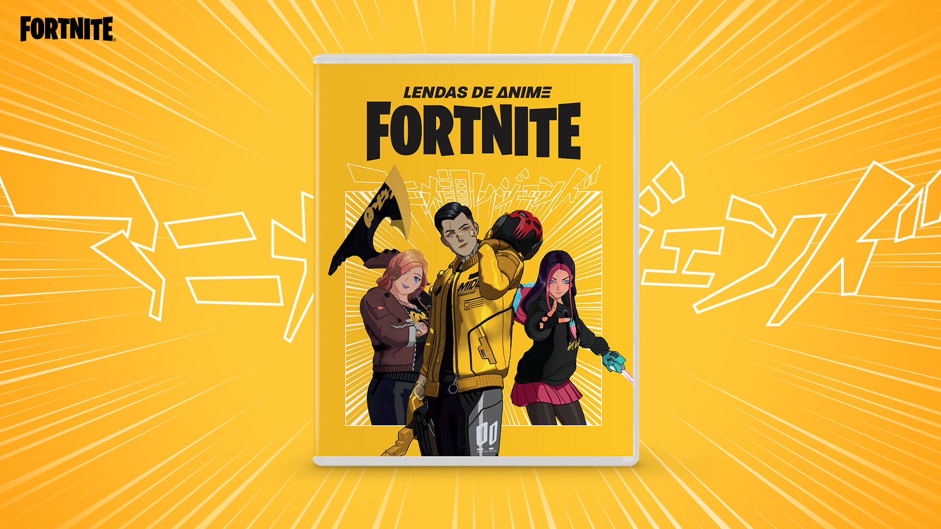 Fortnite: Pacote Lendas do Anime traz novas versões de skins famosas do jogo