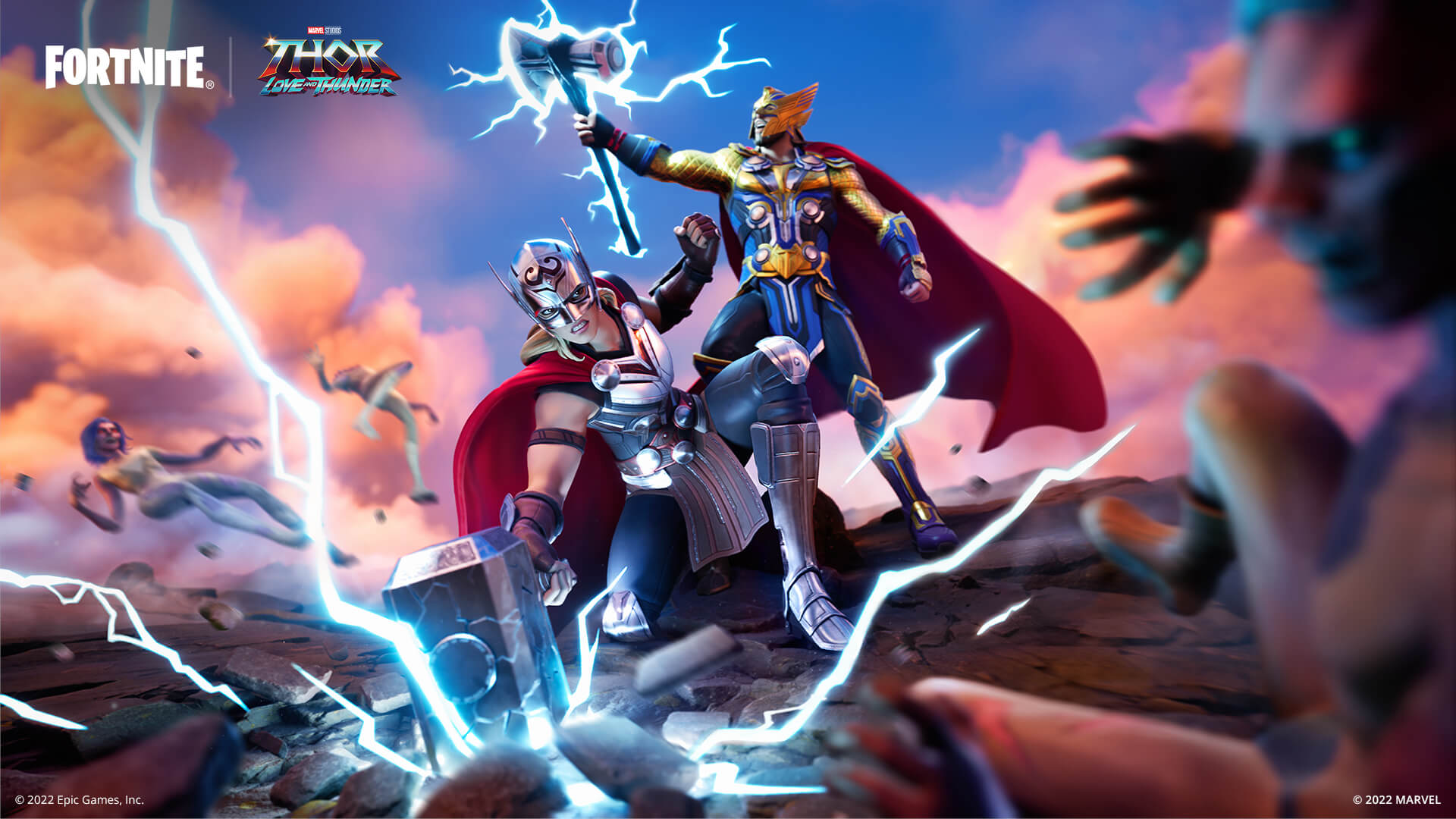 Fortnite: Novas versões de Thor chegam ao jogo em comemoração ao novo filme do personagem