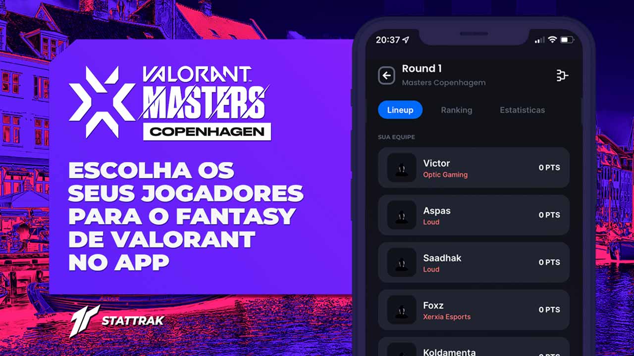 VALORANT: Stattrak estreará Fantasy Game do FPS durante o Masters Copenhagen
