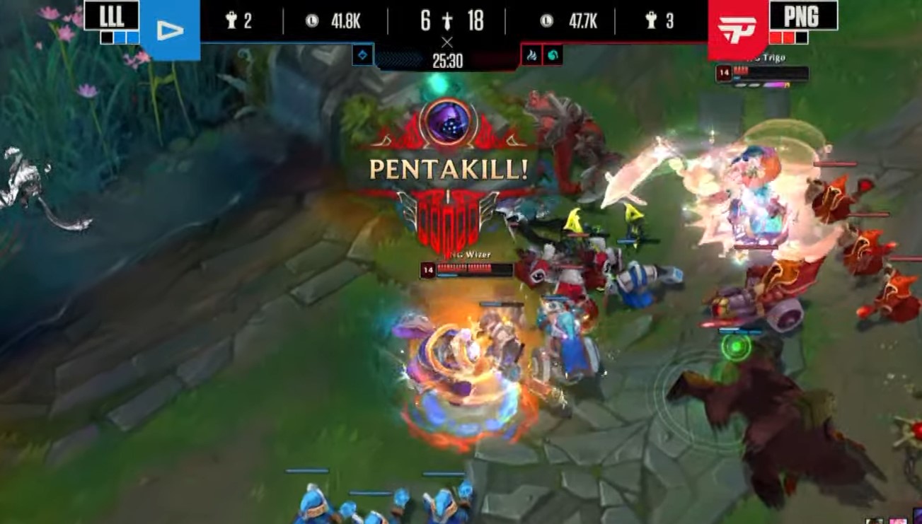 CBLOL 2022: Wizer consegue um Quadrakill e um Pentakill contra a LOUD