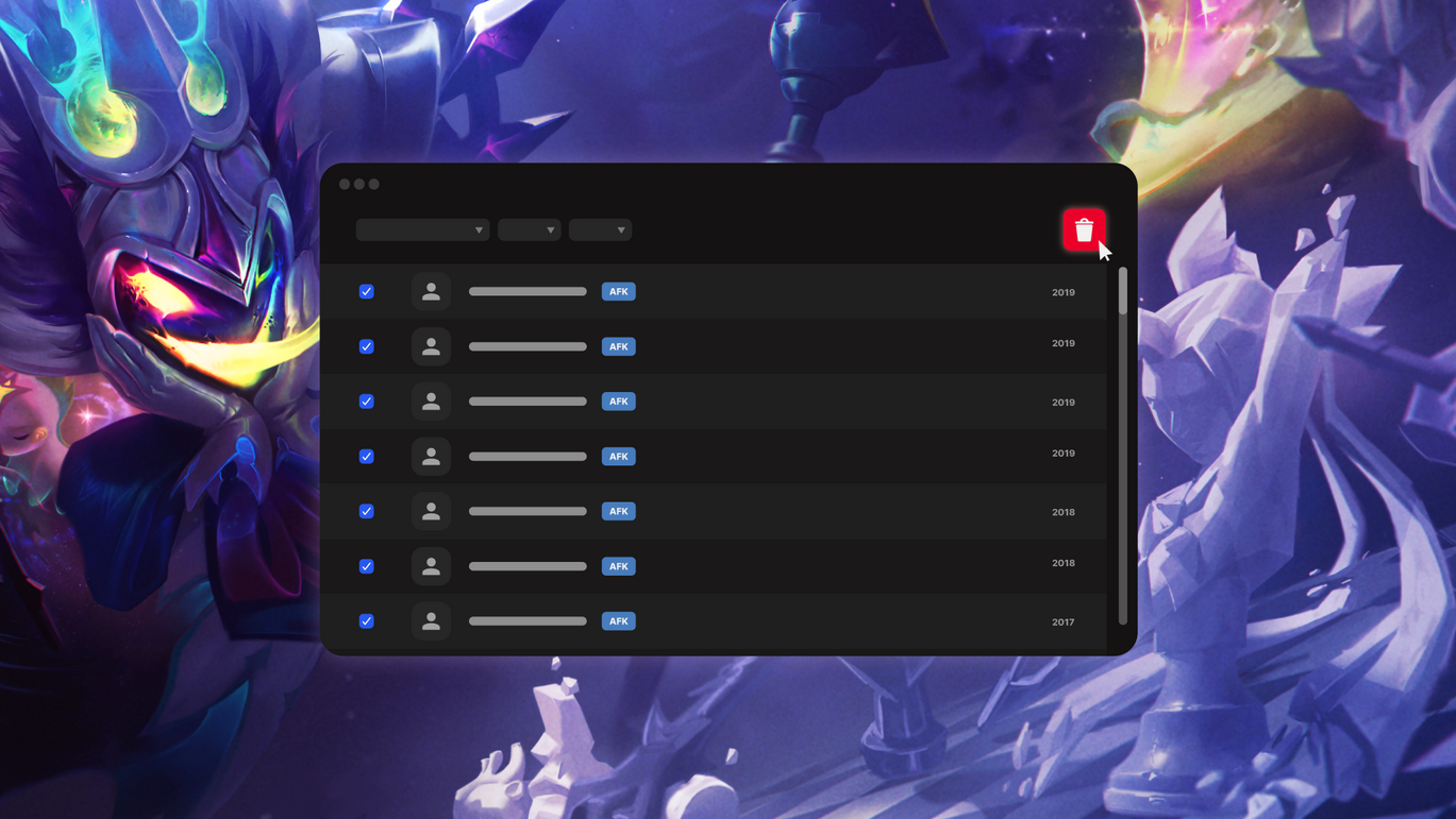 Riot deletará contas inativas do LoL, VALORANT e outros jogos
