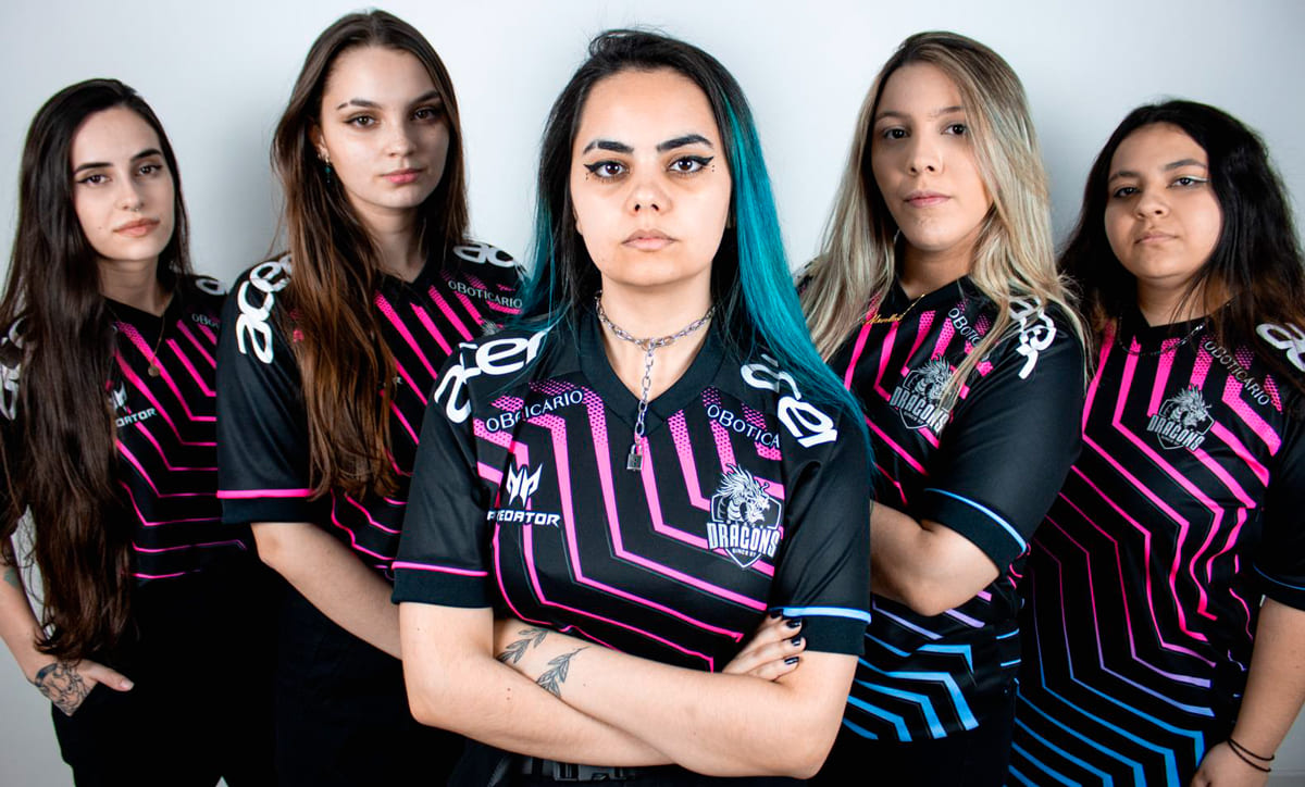 VALORANT: Black Dragons anuncia line-up feminina