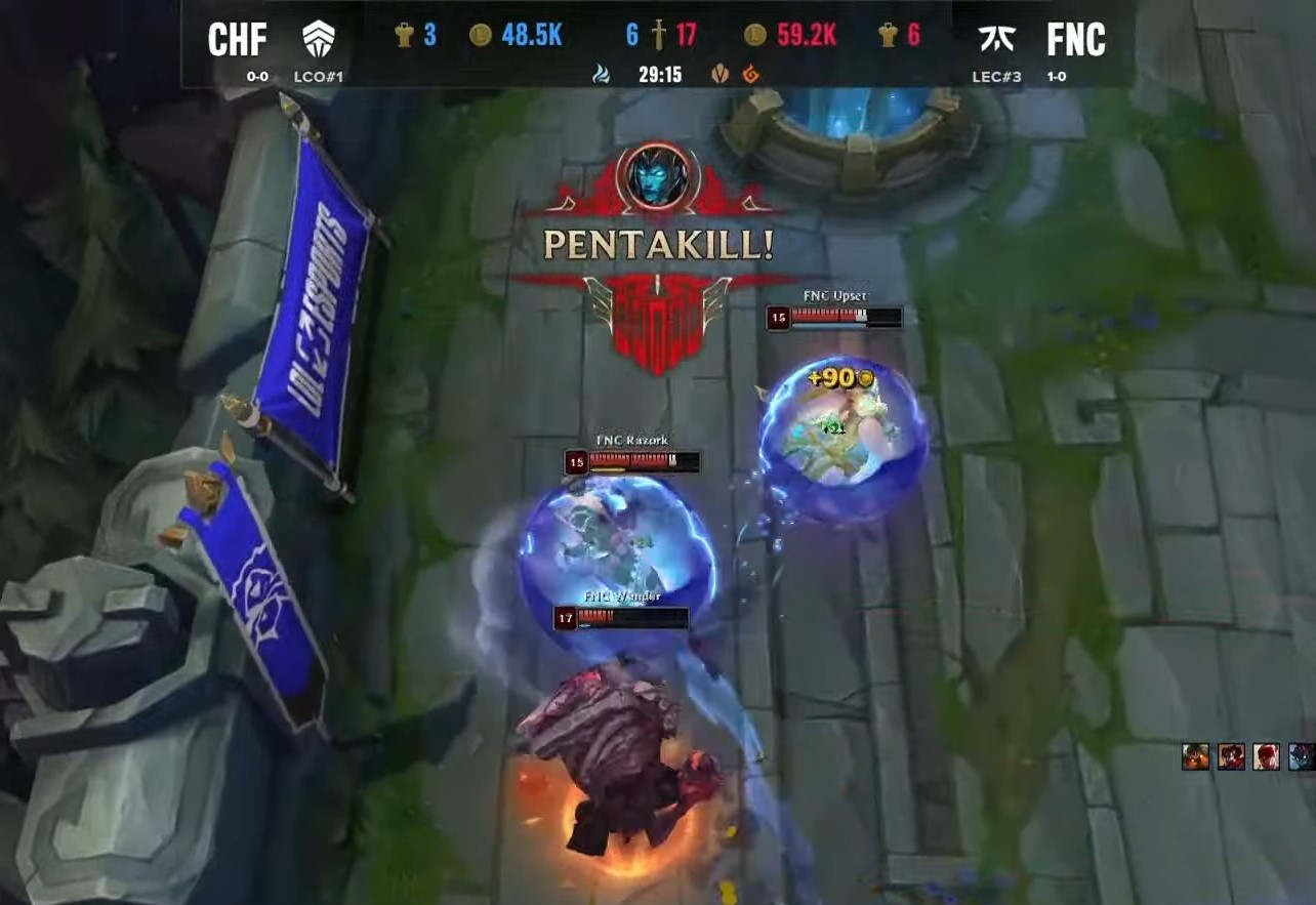 Worlds 2022: Upset realiza o 1° Pentakill do mundial; veja a jogada