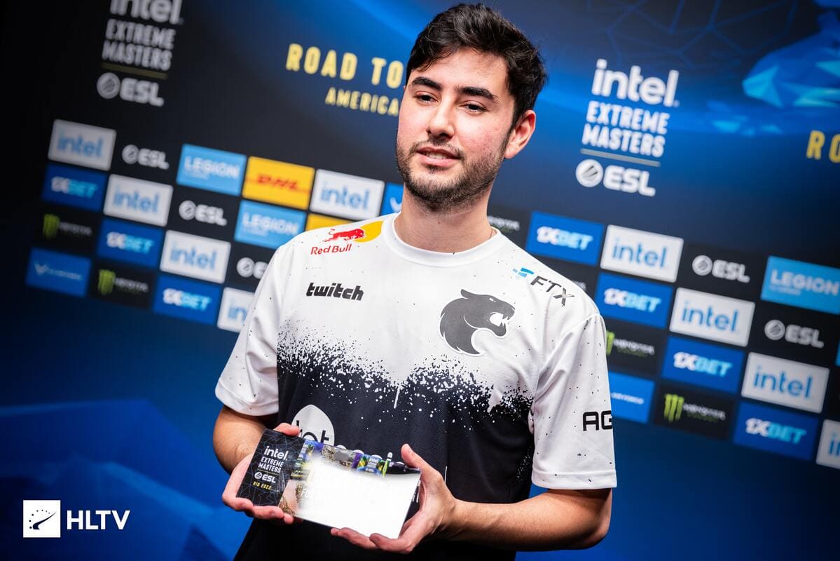 RMR Américas 2022: saffee é o primeiro jogador em Rating; FURIA lidera entre equipes