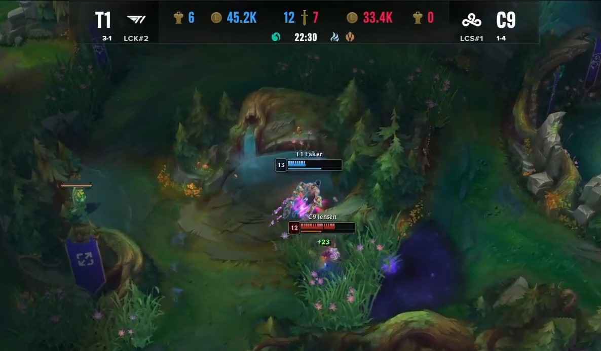 Worlds 2022: Em X1 contra Jensen, Faker mostra o porquê é o melhor da história