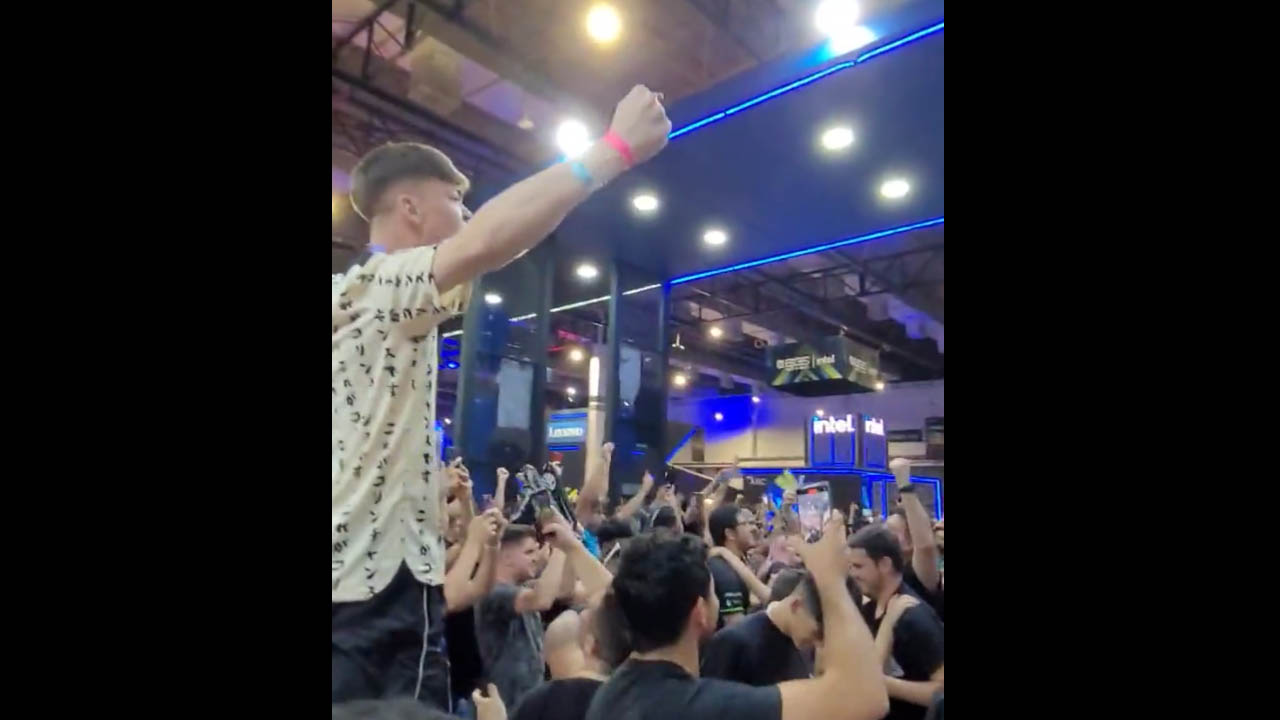 IEM Major Rio 2022: Torcida na BGS comemora vaga da Imperial; veja o vídeo