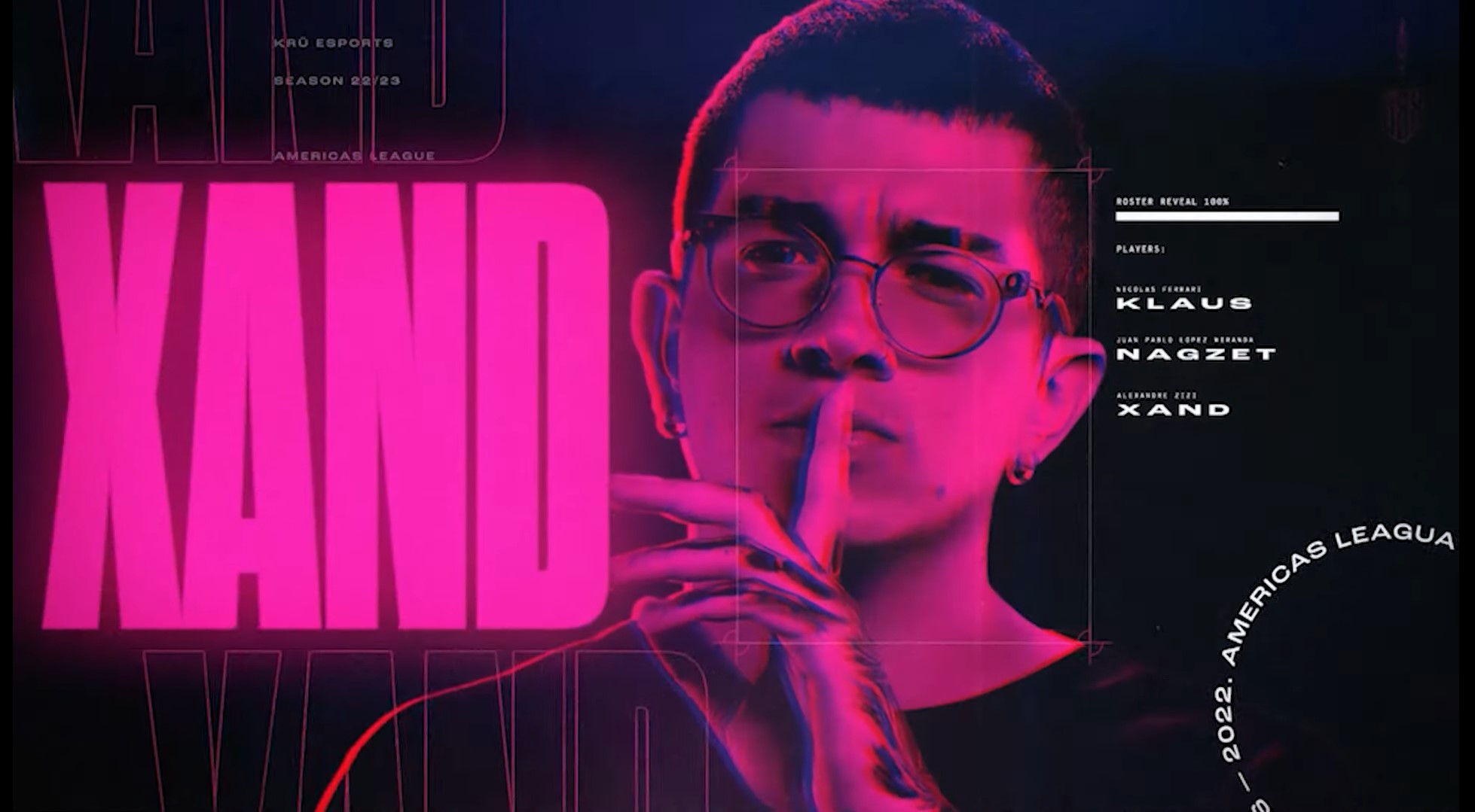 VALORANT: KRU anuncia line-up com xand