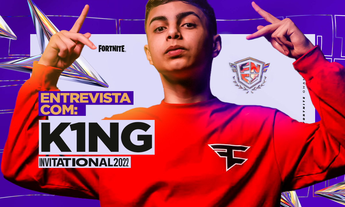 FNCS Invitational: “Estou confiante e calmo”, afirma k1ng