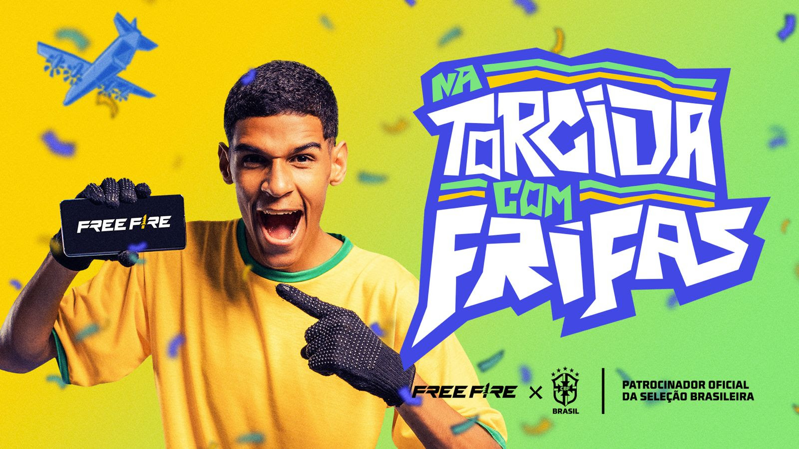 Free Fire: Luva de Pedreiro é novo embaixador de campanha para a Copa