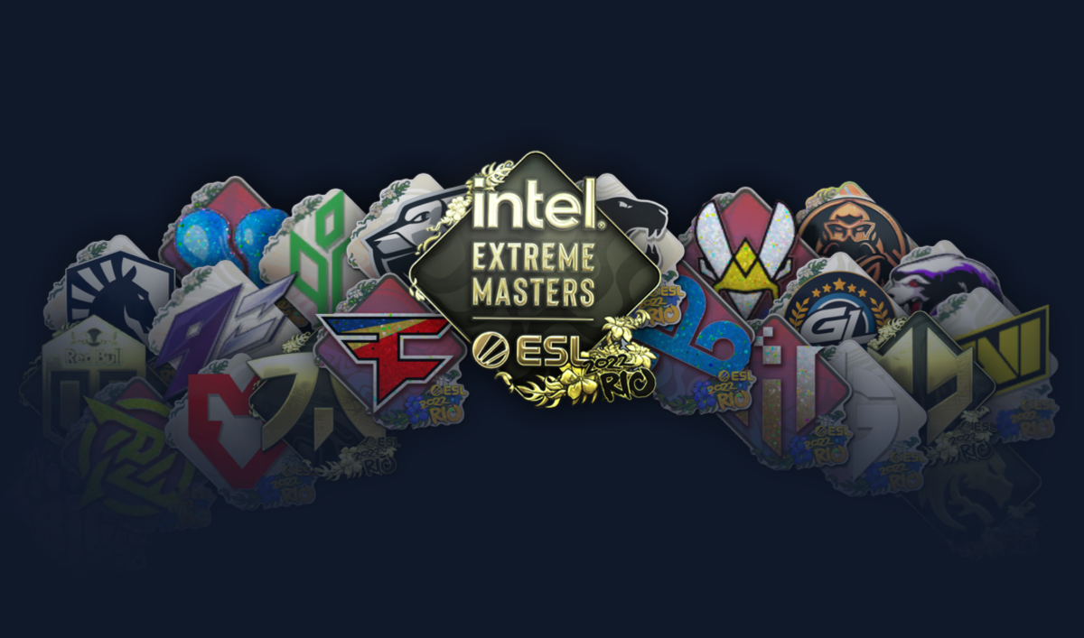 CS:GO: Valve anuncia desconto de 75% em cápsulas de adesivos da IEM Rio Major 2022