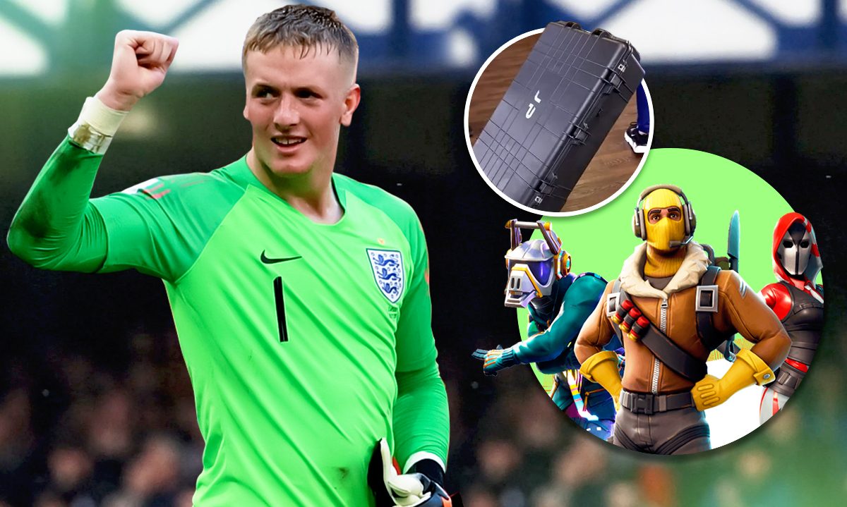 Fortnite: Goleiro da seleção inglesa levou setup gamer para a Copa para poder jogar
