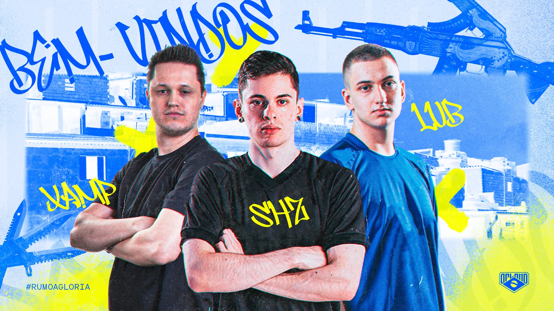 CS:GO: O Plano anuncia xamp, shz e lub