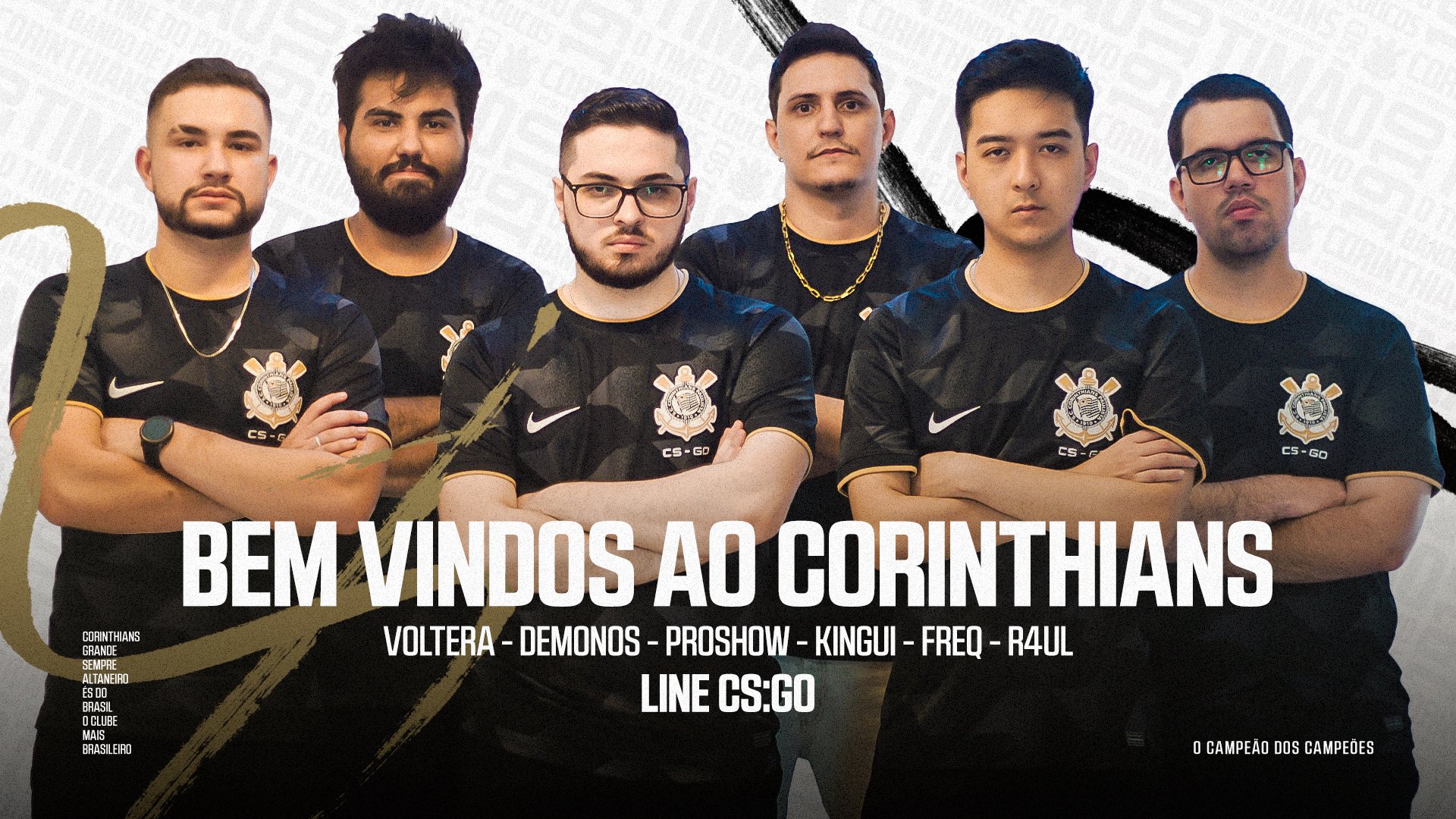 CS:GO: Corinthians anuncia nova line-up