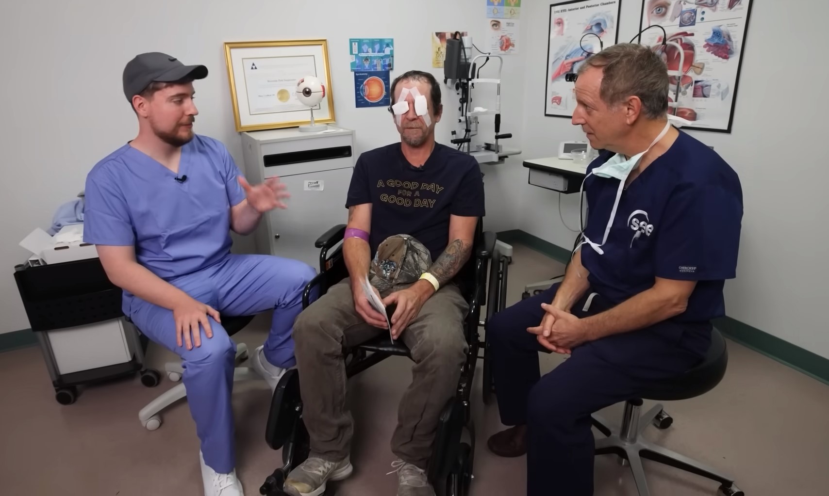 Youtuber Mr.Beast paga cirurgia de visão para 1000 pessoas, incluindo brasileiros