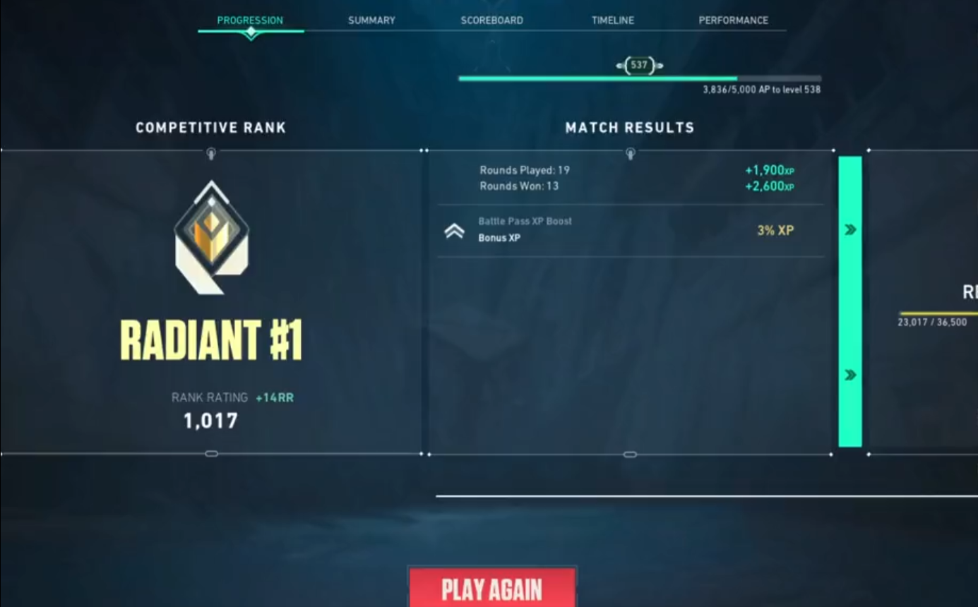 VALORANT: Garoto de 14 anos alcança top 1 do mundo nas ranqueadas