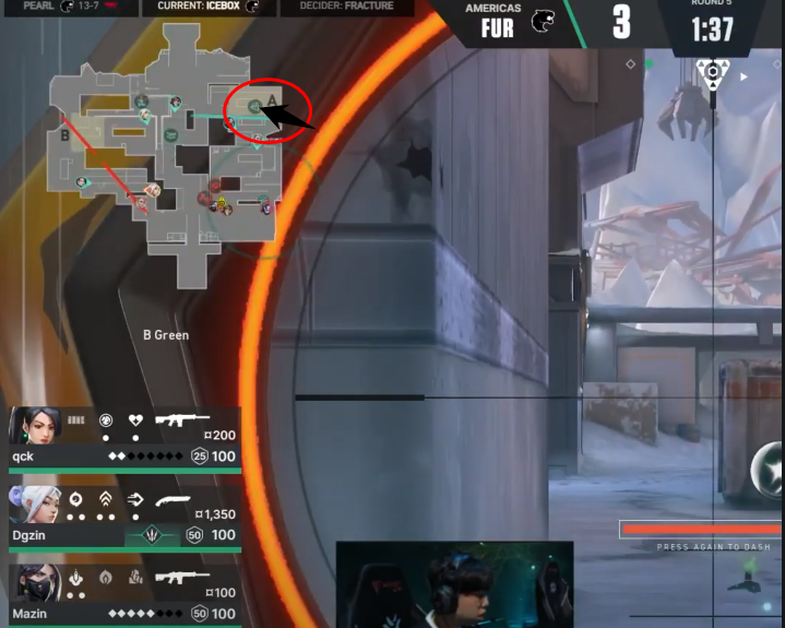 VCT Lock In: FURIA tem vitória no round retirada por utilizar granada da Killjoy bugada