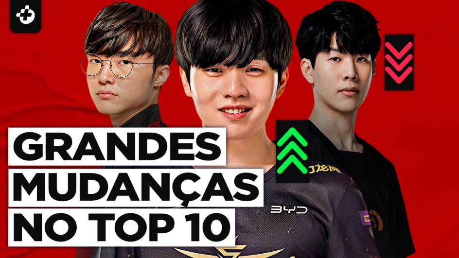 Ranking Mais Esports #3: Quais os 10 melhores times de LoL do momento?