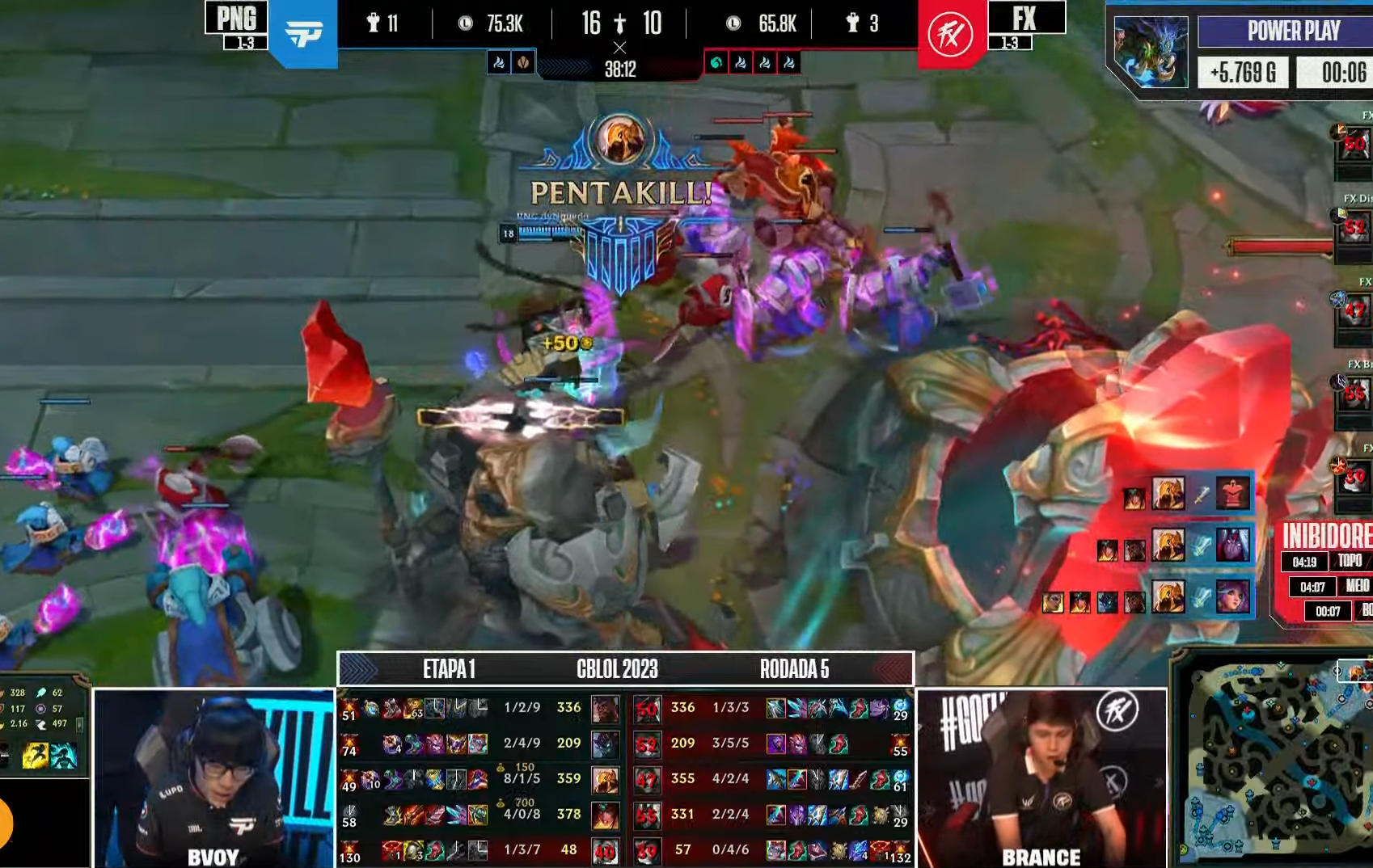 CBLOL 2023: paiN vence o Fluxo com direito a pentakill de DyNquedo; confira