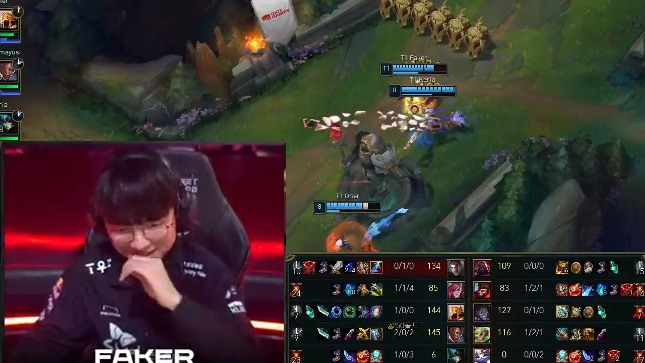LCK 2023: Faker dá risada após “jogada bronze” da T1 e NS