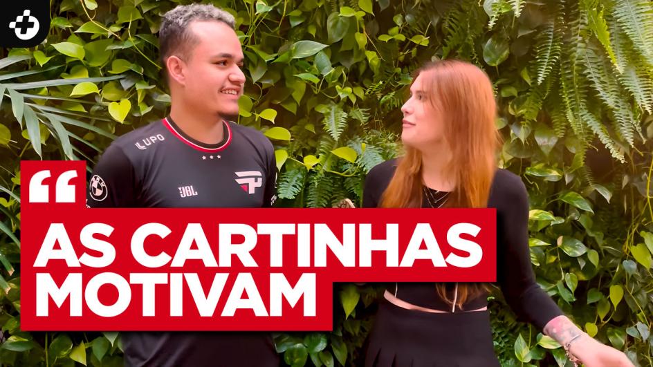 CBLOL 2023: “Me dão uma motivação a mais”, diz Cariok sobre cartinhas