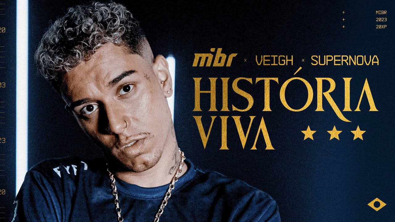 Música do trapper Veigh com o MIBR passa de 1 milhão de plays