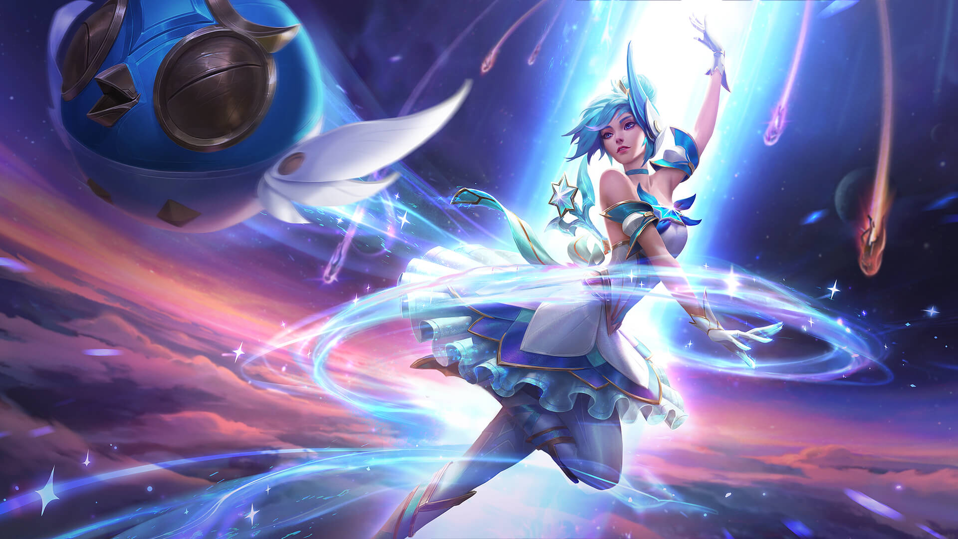 LoL: Orianna e Senna Guardiãs Estelares, do Wild Rift, também chegarão ao PC