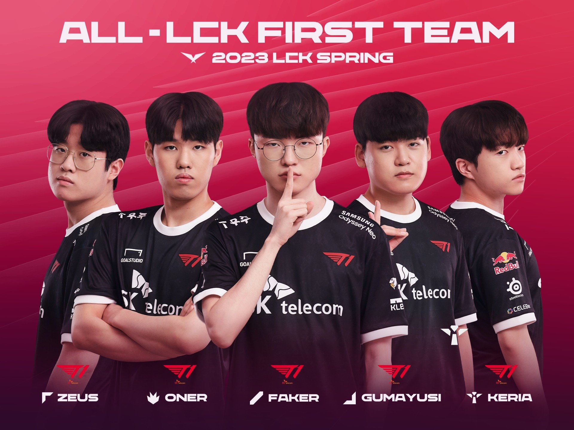 LCK 2023: T1 é escalada como a seleção da fase regular; confira os times