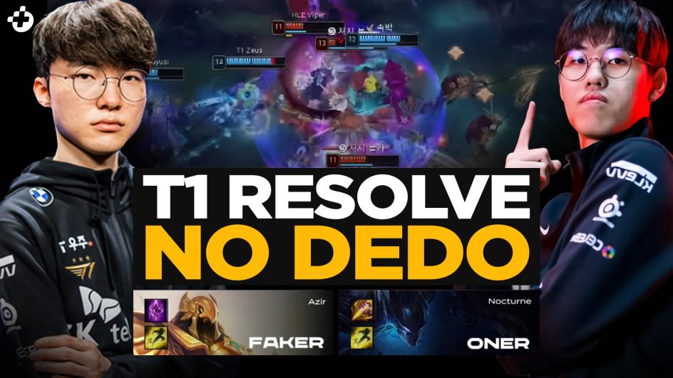 LCK 2023: Com oner de Nocturne, T1 se vinga e vence a HLE